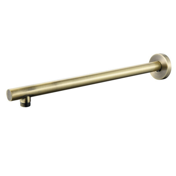 זרוע לראש מקלחת 40 ס״מ עגולה ברונזה BRASS