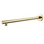 זרוע לראש מקלחת 40 ס״מ עגולה זהב מבריק BRASS
