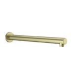 זרוע לראש מקלחת 40 ס״מ עגולה זהב מט BRASS